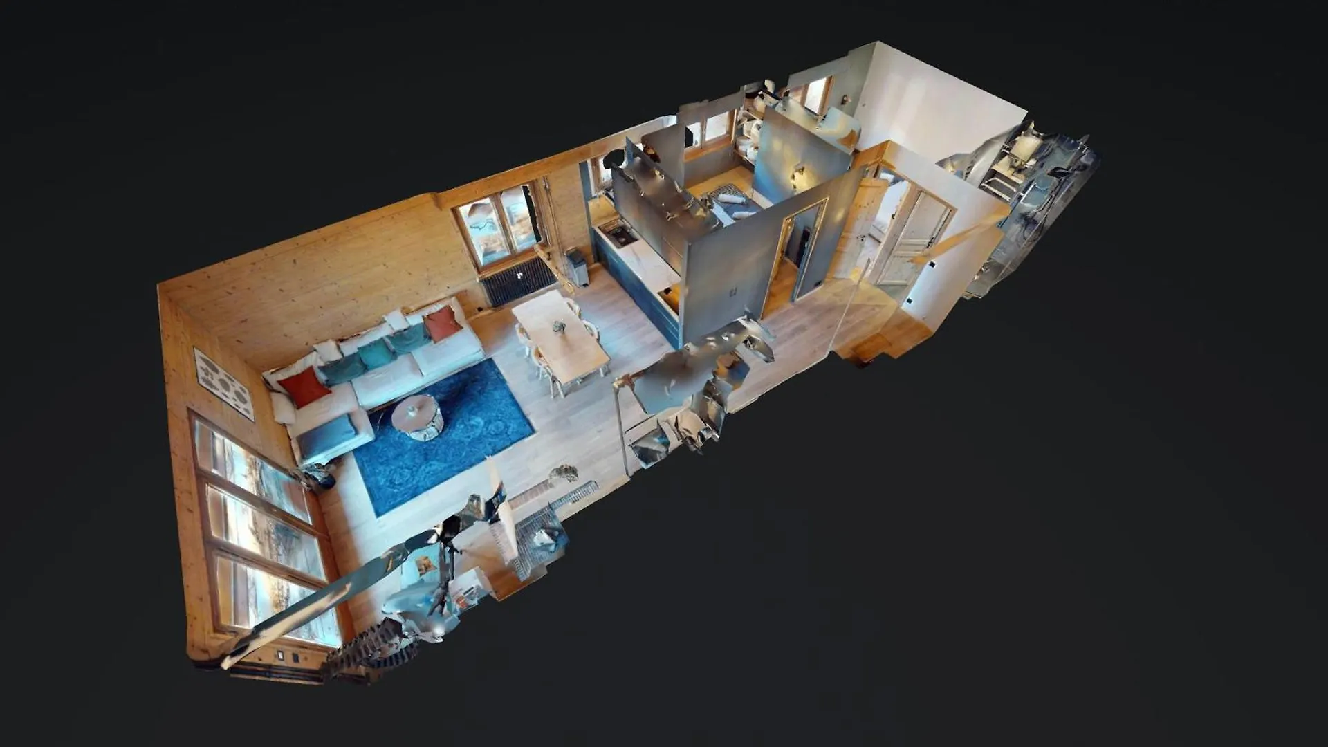 דירות שאמוני Bright, Warm 2Br 2Min To Gondola, Private Garden 0*,  צרפת